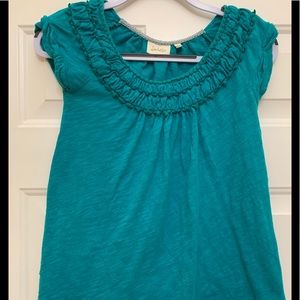 Anthropologie Deletta Cotton Blouse Size XS